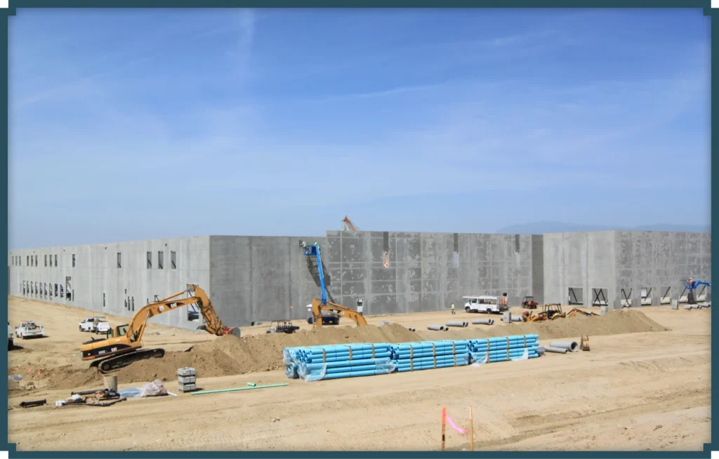 Tejon Ranch Building Under Construction