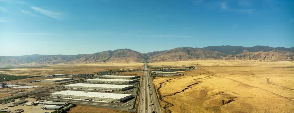 Tejon Ranch Aerial Photo Wide Angle