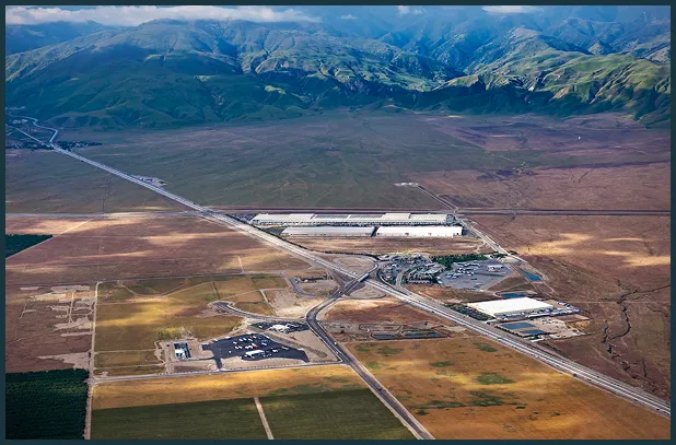Tejon Ranch Full Real Estate Property View High Altitude