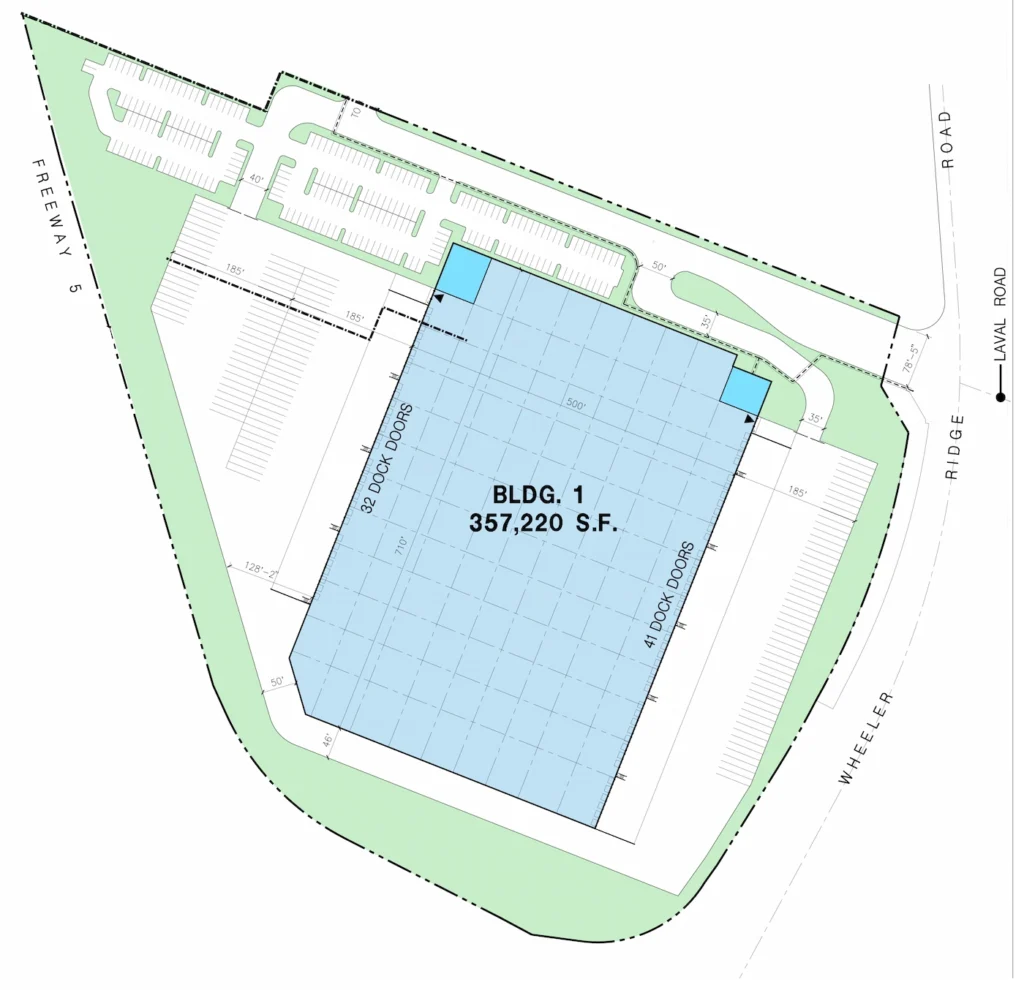 Tejon Ranch Real Estae Lot 31A Site Map Close Up