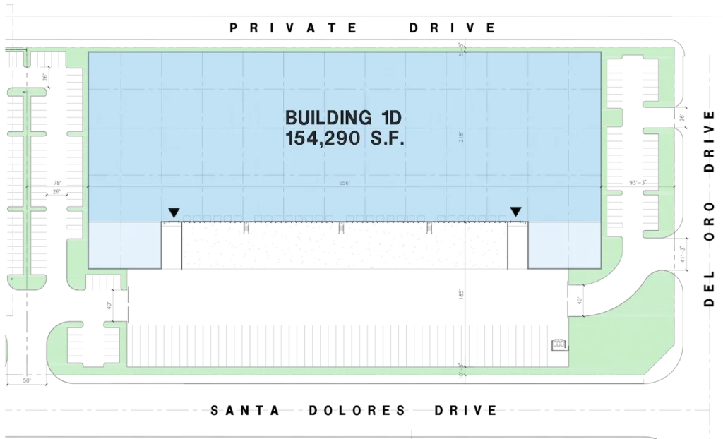 Site Plan 1D Map Only